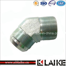 45 Grad Jic Male Tube Union Hydraulische Adapter